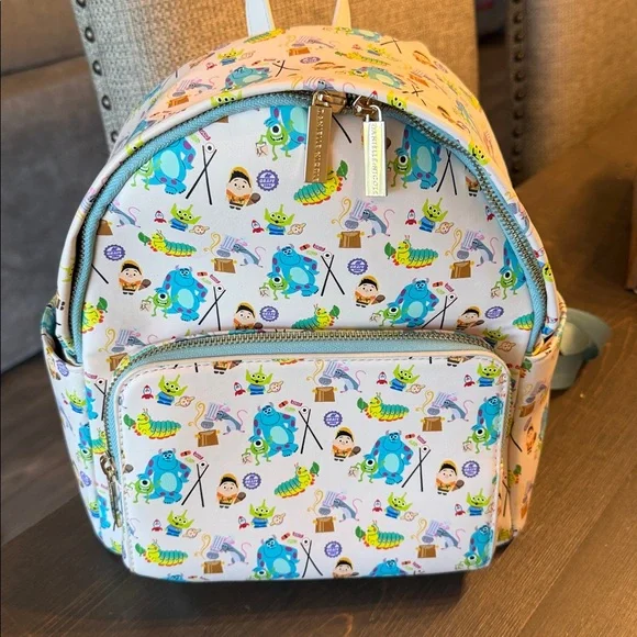 Danielle Nicole Pixar Backpack Like New - Picture 1 of 6